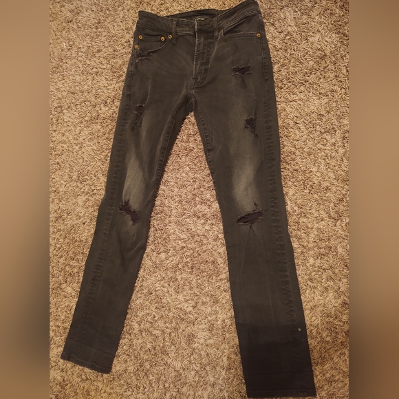 American Eagle Outfitters Jeans American Eagle Faded Black Skinny